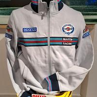 Felpa Modello Full Zip Sparco Martini Racing