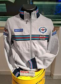 Felpa Modello Full Zip Sparco Martini Racing