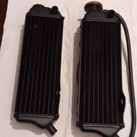 Coppia radiatori Cagiva Wmx 500 1985
