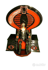 Set Trono + 10 Basi Stand per Action Figure Gi Joe