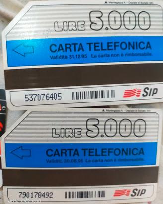 Carte telefoniche 