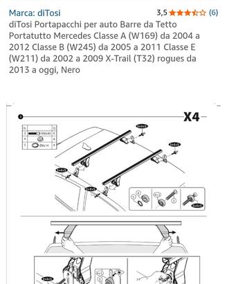 Barre portatutto 