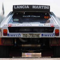 Targa bianca TO ex ricambio Lancia Martini Delta S
