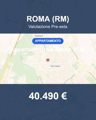 Immobile in asta di 52 m² a Roma