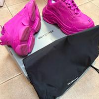 Balenciaga triple S fucsia numero 37
