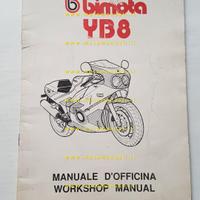 Bimota YB8 Varianti Manuale Officina YB6 originale