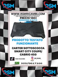 carter sotto scocca smart city coupe cabrio 450