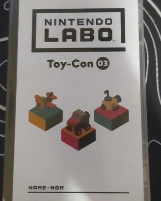 Nintendo  labo videogioco mai usato