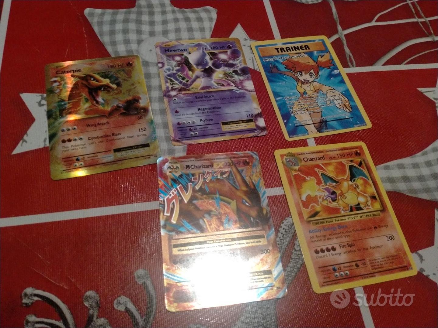 3 carte pokemon Italia originali - Collezionismo In vendita a Torino