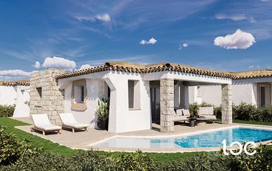 Prestigiosa villa con piscina privata a Baia Sant'