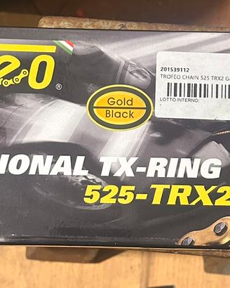 Catena moto 525 x-ring 108 maglie