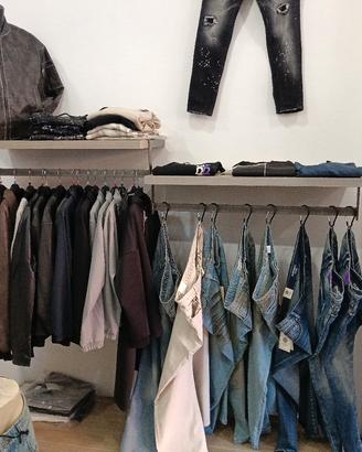 Stock abbigliamento uomo donna 