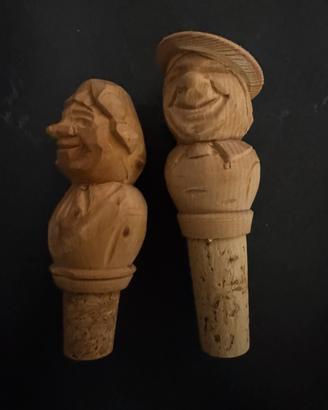 2 tappi di legno