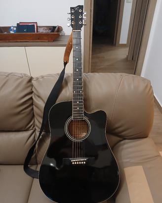 Chitarra acustica amplificata Rolling 's.
