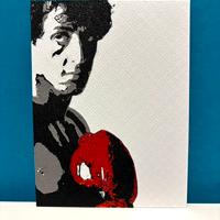 Quadretto Rocky Balboa