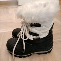 dopo sci e guanti bambina 5-7 anni