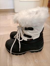 dopo sci e guanti bambina 5-7 anni