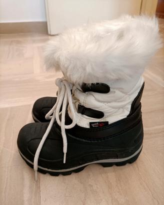 dopo sci e guanti bambina 5-7 anni