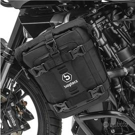 Coppia Borse moto paramotore impermeabili 6L NUOVO