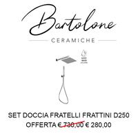 SET DOCCIA FRATELLI FRATTINI