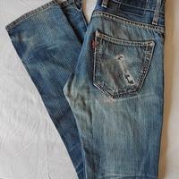 LEVIS 513 Jeans Originale e Autentico Colore Blu S