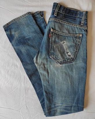 LEVIS 513 Jeans Originale e Autentico Colore Blu S