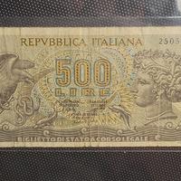 500 lire, 10 lire, 5 lire - collezione privata