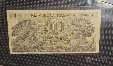 500 lire, 10 lire, 5 lire - collezione privata