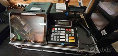 Registratore fiscale con touch screen e lettore