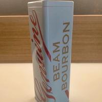 Custodia metallica Jim Beam box