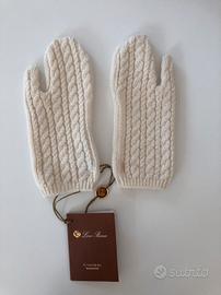 Guanti bambino/a puro cashmere Loro Piana nuovi