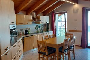 Mansarda finemente arredata