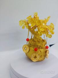 Albero della Ricchezza con monete portafortuna