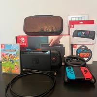 Nintendo Switch + accessori + Minecraft + MicroSD