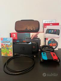 Nintendo Switch + accessori + Minecraft + MicroSD