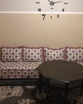 salotto stile arabo completo di tutto