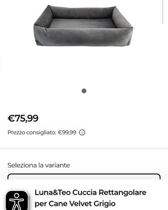 cuccia 120 cm