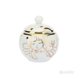 6 Tazzine thun angel gold + zuccheriera mai usate