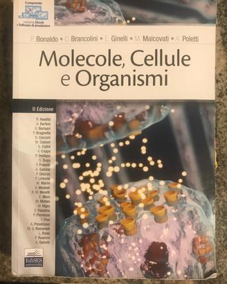 Libro universitario biologia generale e molecolare