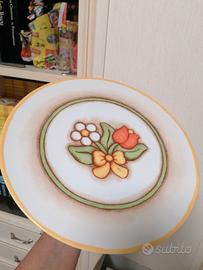 Alzata centrotavola in porcellana Thun nuova 