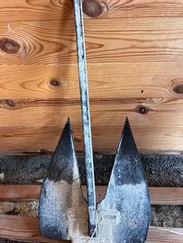 Ancora con catena calibrata