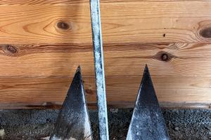 Ancora con catena calibrata