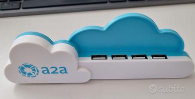 Hub USB con 4 porte