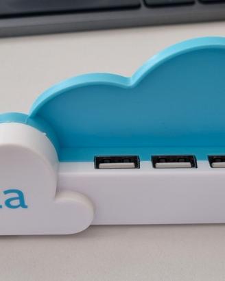 Hub USB con 4 porte