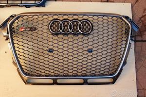 Calandra Audi RS4 8K B8 Originale Alluminio Platin