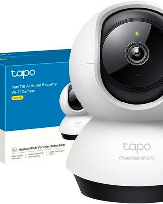 C220 Telecamera Wi-Fi Interno 2K 4MP QHD, Videocam