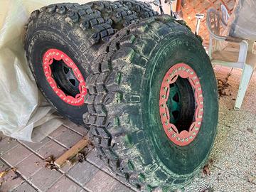 Gomme 35x12,50x15  cerchi Beadlock per fuoristrada
