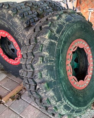 Gomme 35x12,50x15  cerchi Beadlock per fuoristrada