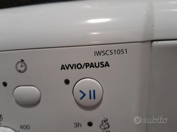 Oblò lavatrice Indesit struttura