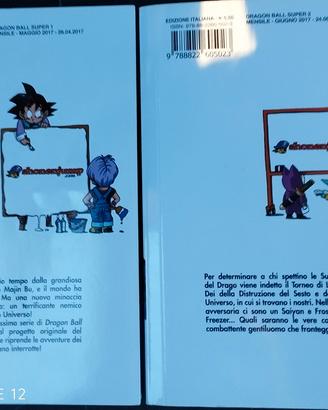 fumetti Manga dragonball super